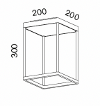 Reflex Ceiling S 300 plafondlamp Serien Lighting 