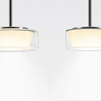 Curling Tube (M) Acrylglas led hanglamp Serien Lighting 