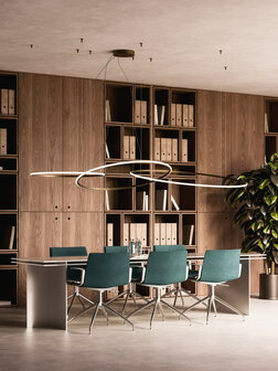 Olympic set van 3 ringen F45 hanglamp Fabbian 