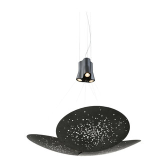 Lens &Oslash; 90 cm 3 lenzen hanglamp Fabbian 