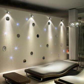 Beluga colour d57 1 lichts plafond/wandlamp Fabbian 