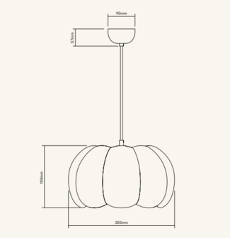 Cuuc M hanglamp Lobo Atelier