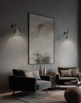 Aplomb mini gu10 wandlamp Foscarini