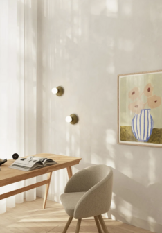 Foggy wandlamp Lobo Atelier