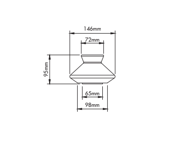 Foggy wandlamp Lobo Atelier