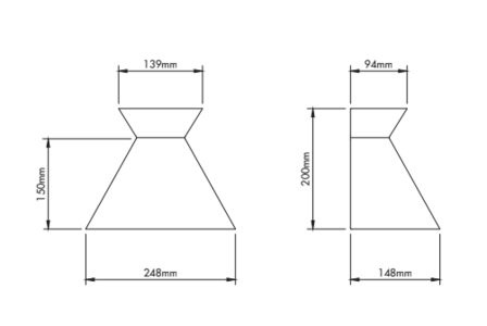 Kiro L wandlamp Lobo Atelier
