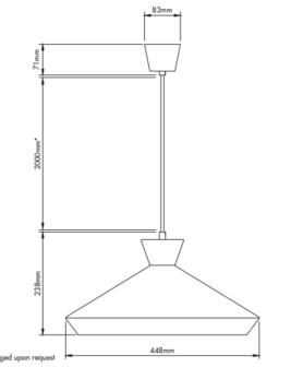 Tagi L hanglamp Lobo Atelier