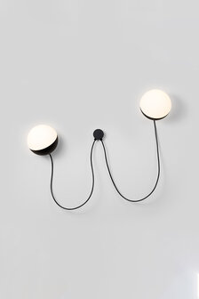 Half wall 1 wandlamp Milan