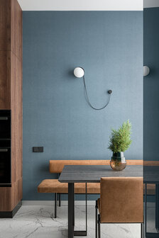 Half wall 1 wandlamp Milan