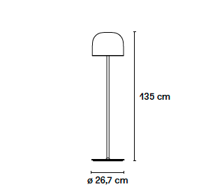 Equatore small vloerlamp FontanaArte