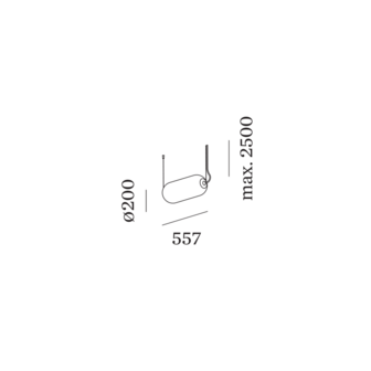 Qubby system 1.0 hanglamp Wever &amp; Ducre 