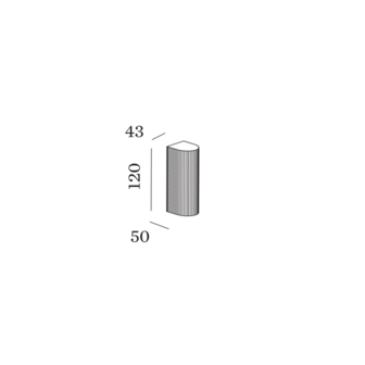 Trace mini 1.0 led wandlamp Wever &amp; Ducre 