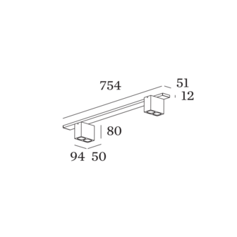 Pirro on base 2.2 led opbouwspot Wever &amp; Ducre 