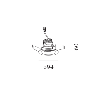 Deep adjust IQ 1.0 inbouwspot Wever &amp; Ducre&nbsp;