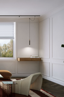 Trace 5.0 on strex rail hanglamp Wever &amp; Ducre 