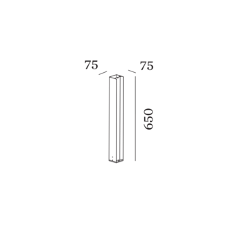 Gate Carre 1.0 IP65 outdoor vloerlamp Wever &amp; Ducre 