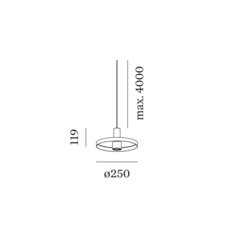 Odrey 1.2 LED hanglamp Wever &amp; Ducre 
