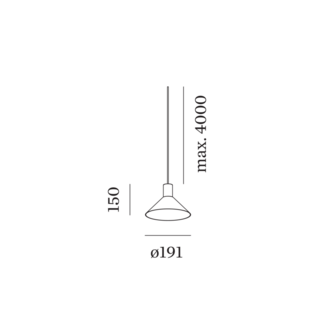 Odrey 1.6 gu10 hanglamp Wever &amp; Ducre 