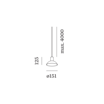 Odrey 1.7 gu10 hanglamp Wever &amp; Ducre 
