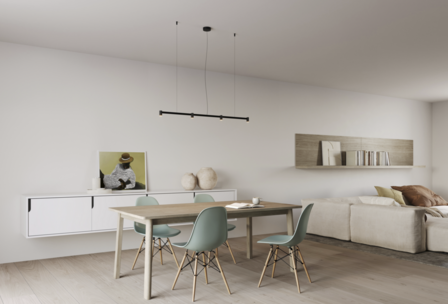 Trace chandelier 1.0 hanglamp Wever &amp; Ducre 