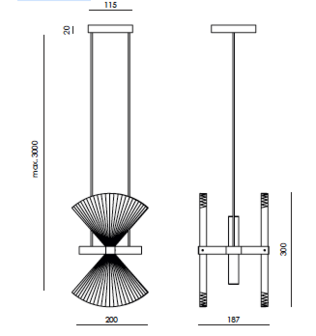 Hita C1356 hanglamp Aromas&nbsp;