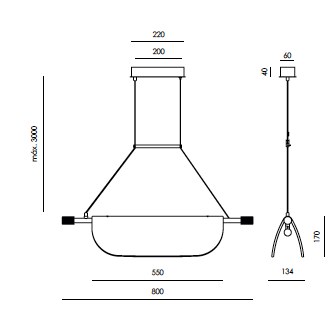 Lida C1357 hanglamp Aromas&nbsp;