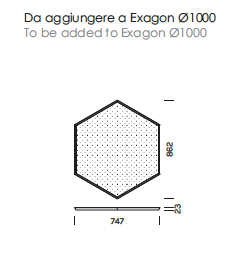 Exagon Silence &Oslash;100 hanglamp Olev
