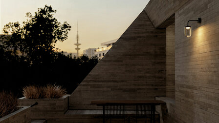 Aam.4 Bollard ground fixed outdoor vloerlamp IP44.de