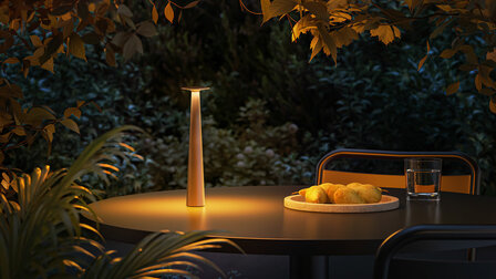 Lix dim to amber portable tafellamp IP44.de
