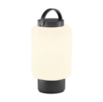 Qu opaal glas portable tafellamp IP44.de