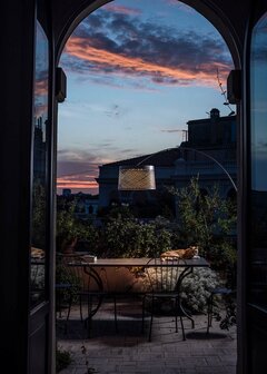 Twiggy Grid outdoor vloerlamp Foscarini