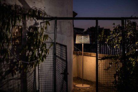 Twiggy Grid lettura outdoor vloerlamp Foscarini