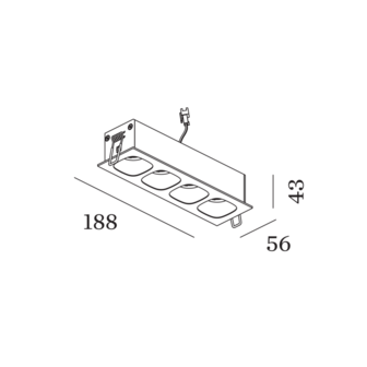 Pirro 4.0 led inbouwspot Wever &amp; Ducre 