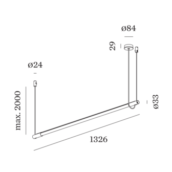 Darf 3.1 hanglamp Wever &amp; Ducre 