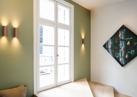 Ray mini 1.0 gu10 wandlamp Wever &amp; Ducre 