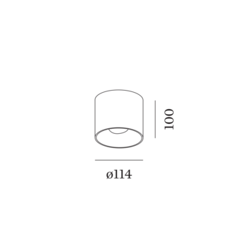 Ray 1.0 led outdoor opbouwspot Wever &amp; Ducre 