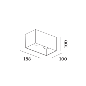 Box 2.0 led opbouwspot Wever &amp; Ducre 