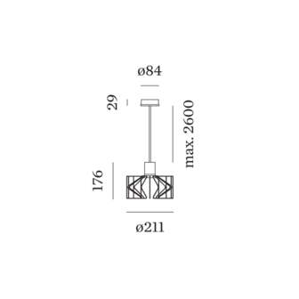 Wiro 2.0 hanglamp Wever &amp; Ducre  