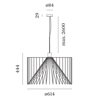 Wiro 6.1 hanglamp Wever &amp; Ducre 