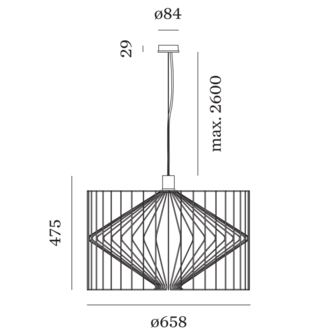 Wiro 6.5 hanglamp Wever &amp; Ducre