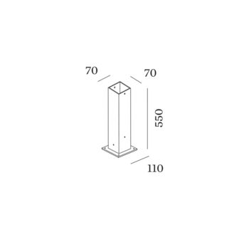 Linus 3.0 led outdoor vloerlamp Wever &amp; Ducre 