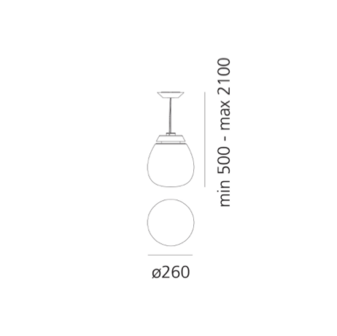 Empatia 26 Suspension hanglamp Artemide 