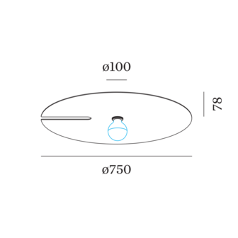 Mirro 3.0 plafondlamp Wever &amp; Ducre 