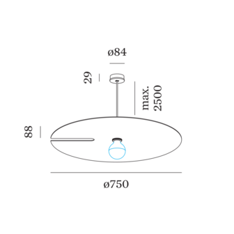 Mirro 3.0 hanglamp Wever &amp; Ducre 