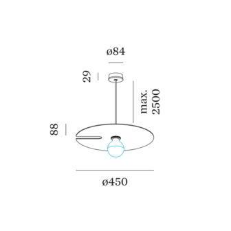 Mirro 2.0 hanglamp Wever &amp; Ducre 