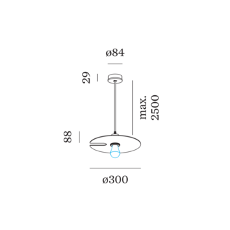 Mirro 1.0 hanglamp Wever &amp; Ducre 