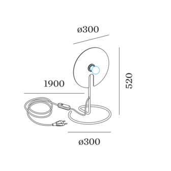 Mirro 1.0 tafellamp Wever &amp; Ducre 