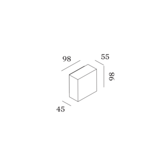 Central 1.0 led wandlamp Wever &amp; Ducre 