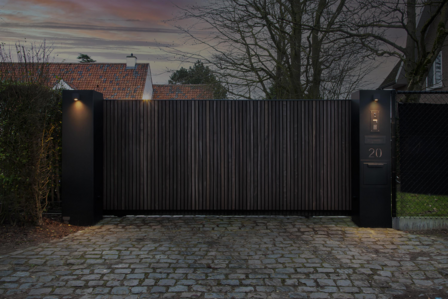 Tube carr&eacute; 1.0 led outdoor wandlamp Wever &amp; Ducre 