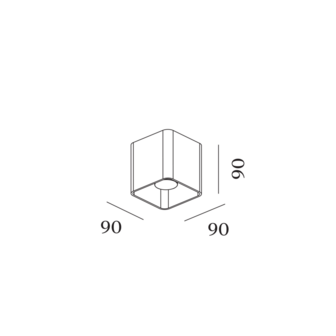 Docus 1.0 led opbouwspot Wever &amp; Ducre 